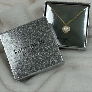 Kate Spade heart necklace